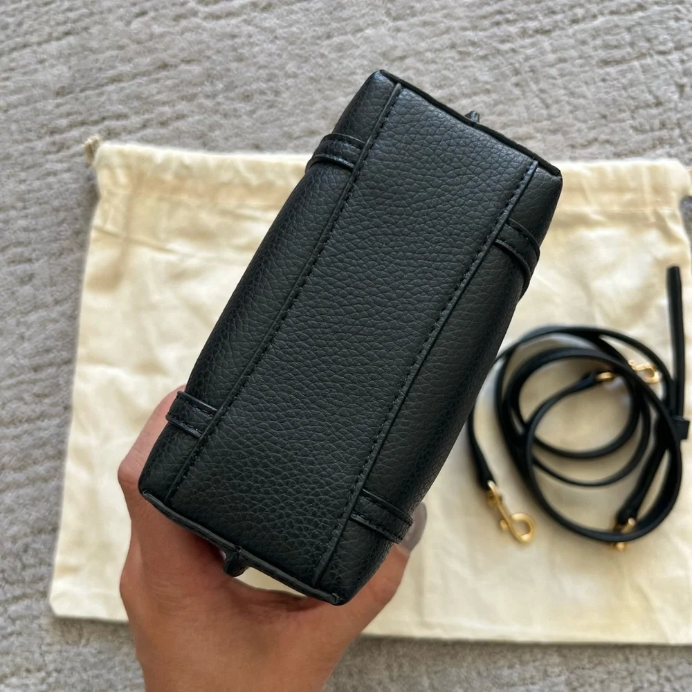 Tory Burch Mini Perry Leather Tote Bag - Picture 5 of 16